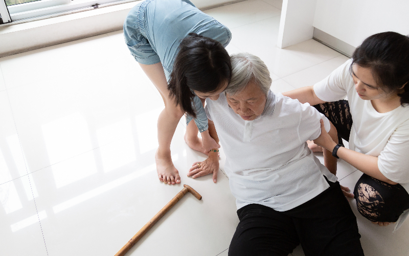 How to reduce the fall risk for the elderly